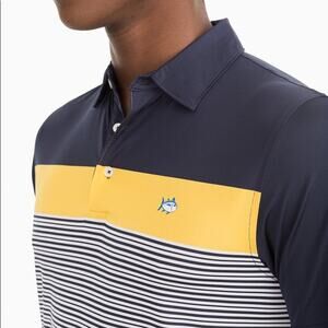 SOUTHERN TIDE MONTECITO STRIPE PERFORMANCE POLO